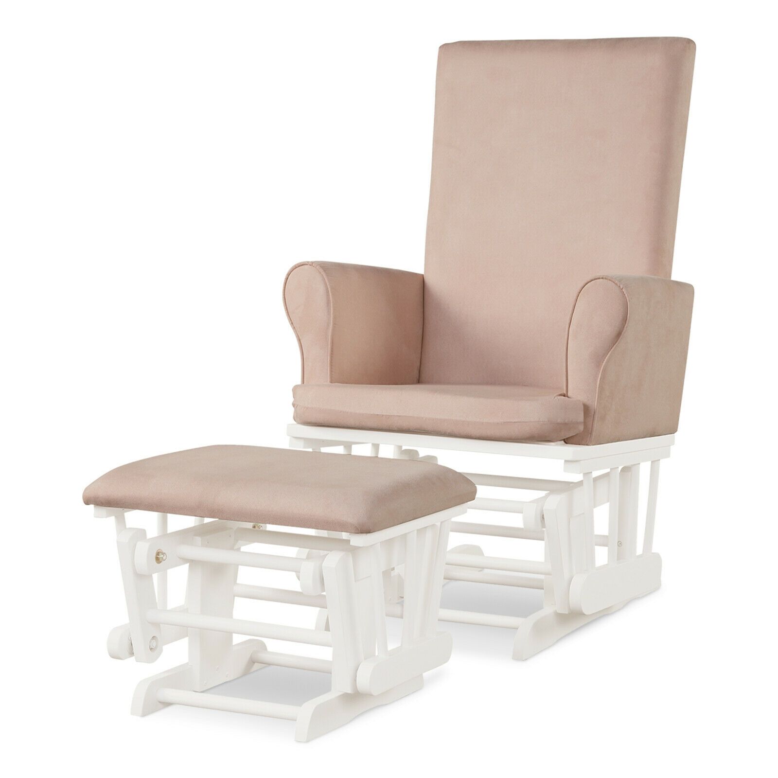 Baby Nursery Glider - ベビーナーサリーリラックスロッカーロッキングチェアグライダーとオットマンクッションセット