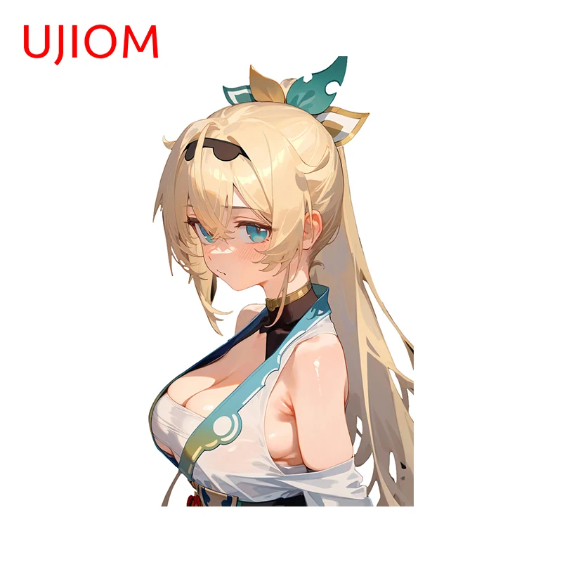 Baby Nursery Panelling - UJIOM 13 センチメートル × 7.7 センチメートルカザマいろはホロライブ巨乳かわいい壁ステッカーベビー保育室デカール人格ワードローブ壁紙