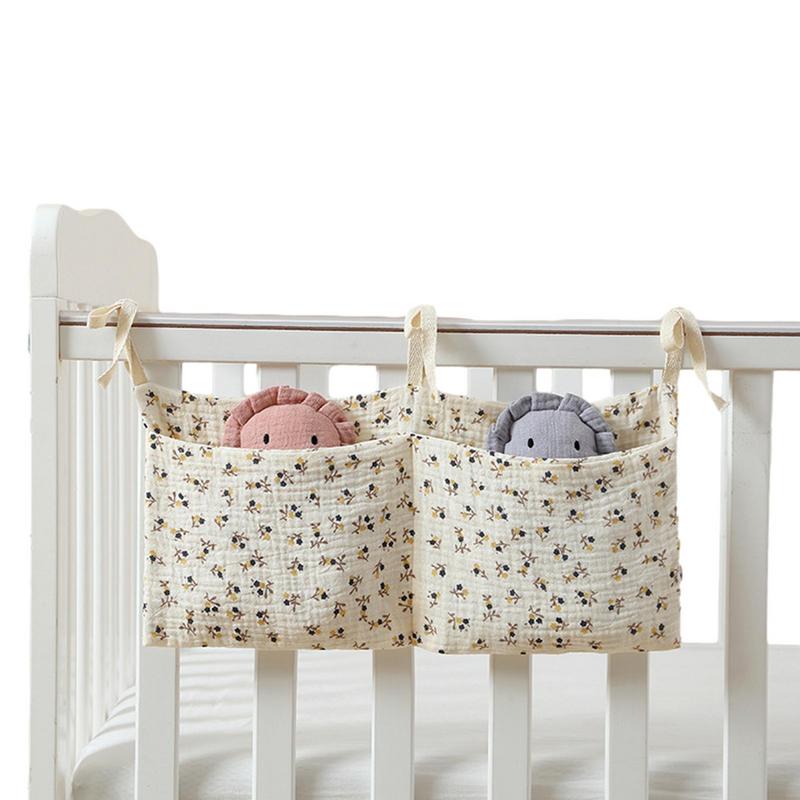 ベビーベッドオーガナイザー、キャディベッド、収納バッグ、2ポ - Baby Nursery Animal Prints のレビューと価格
