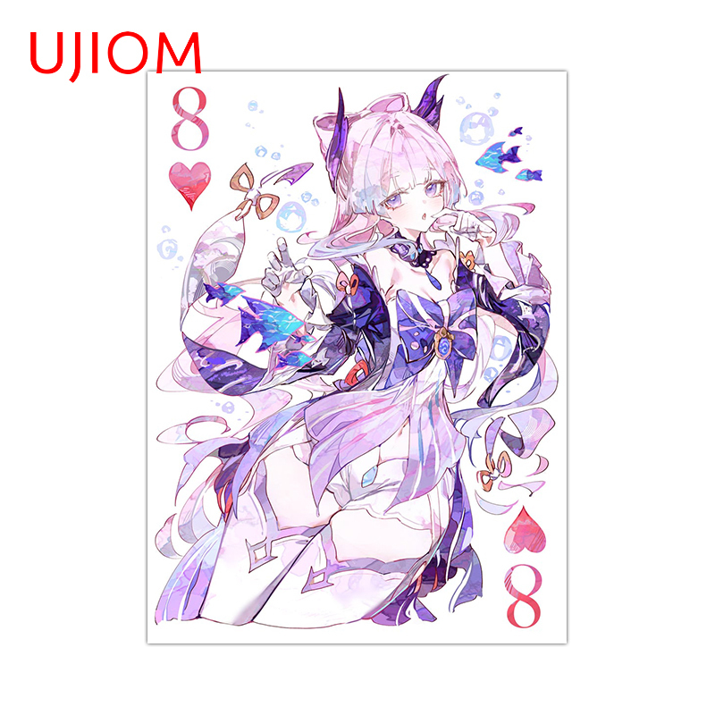 UJIOM 原神インパクト落書きポーカースタイルウォールステ - Baby Nursery Panelling のレビューと価格