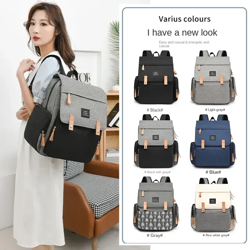 ベビーおむつバッグミイラおむつバッグバックパック防水収納ハン - Baby Nursery Backpack のレビューと価格