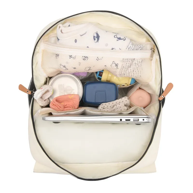 ベビーおむつバッグミイラおむつバッグバックパック防水収納ハン - Baby Nursery Backpack のレビューと価格
