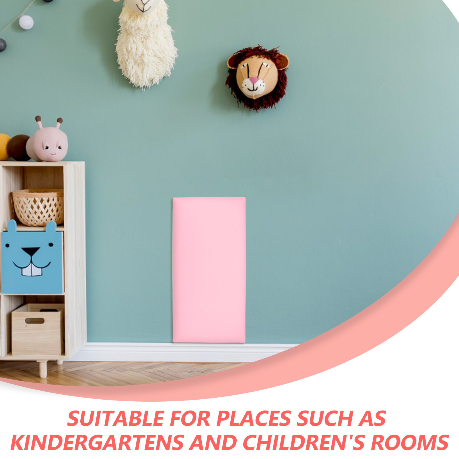 自己粘着性衝突防止ウォールパッド 厚手ソフトクッション ベビ - Baby Nursery Wall のレビューと価格