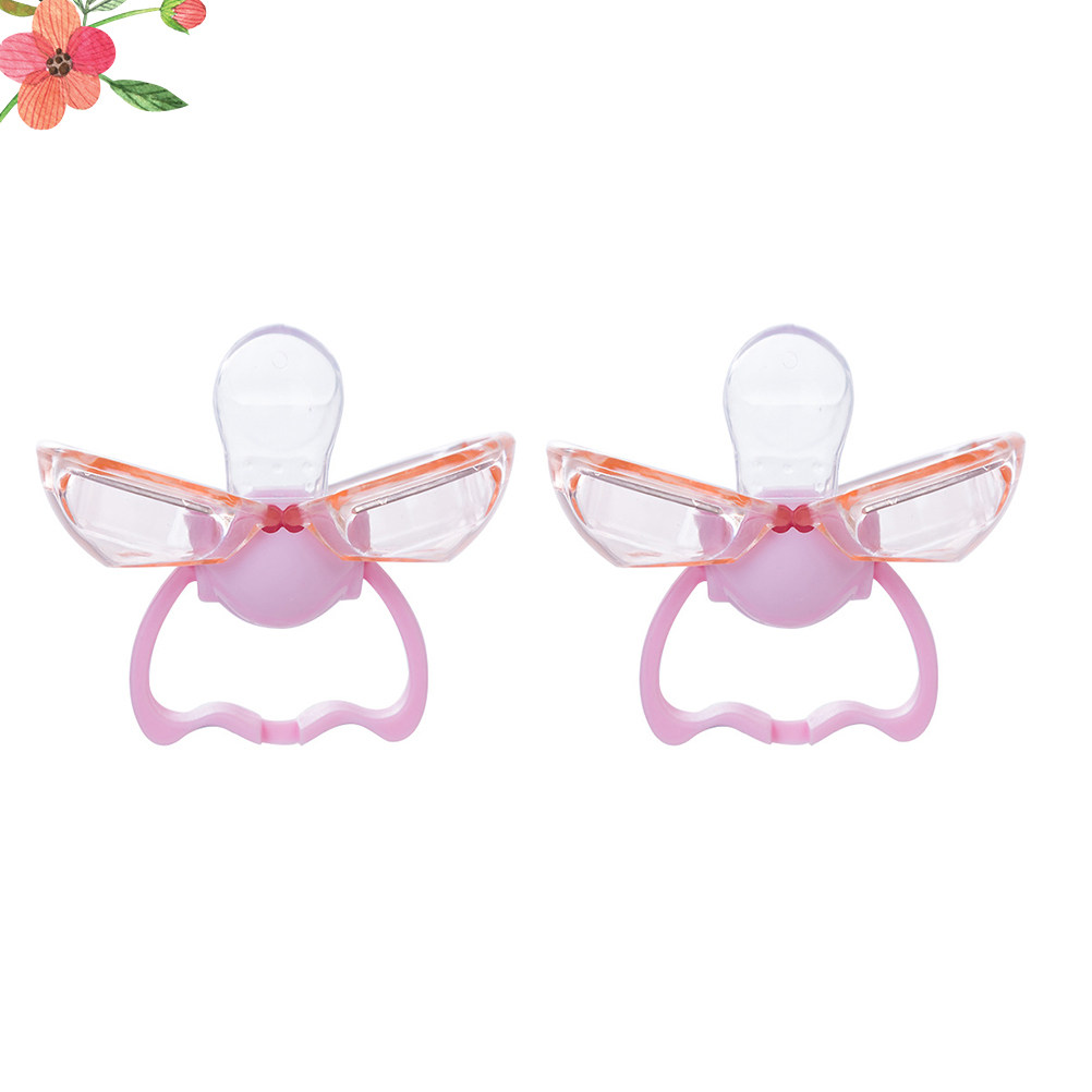 2個入り 優しいシリコン製おしゃぶり 赤ちゃん用 安全 無毒 - Baby Nursery Hospital のレビューと価格
