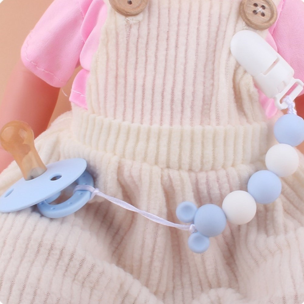 シリコーンベビーおしゃぶりクリップおしゃぶりラウンドビーズダ - Baby Nursery Hospital のレビューと価格