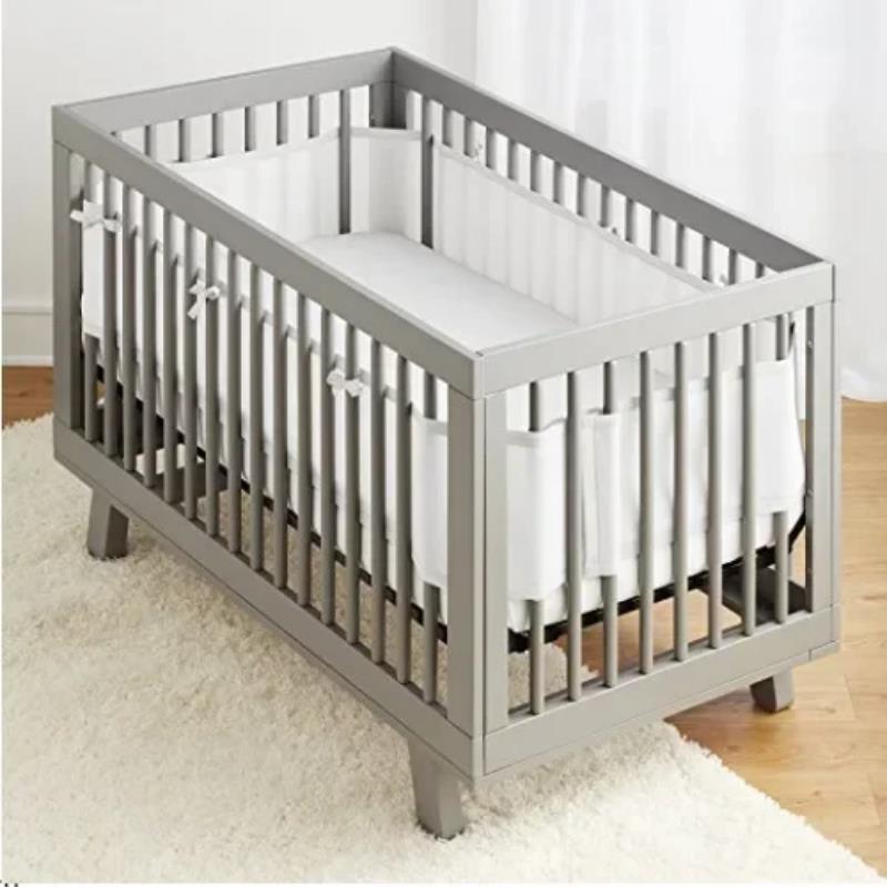 通気性のある4パネルベビーベッドメッシュライナー - 厚みの - Baby Nursery Panelling のレビューと価格