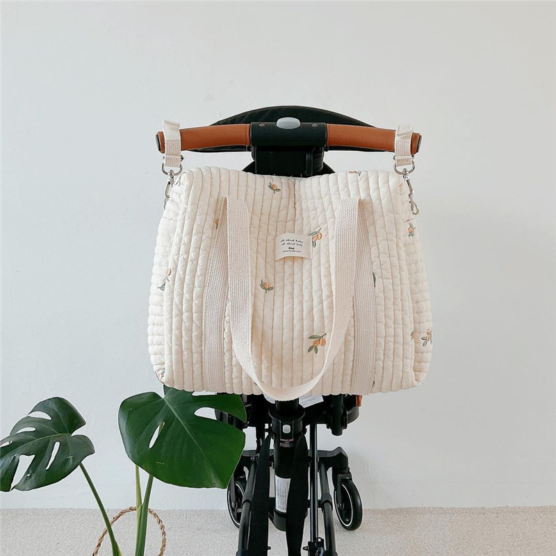ポータブル刺繍入りベビーおむつバッグ,おむつバッグ,大,ショ - Baby Nursery Backpack のレビューと価格