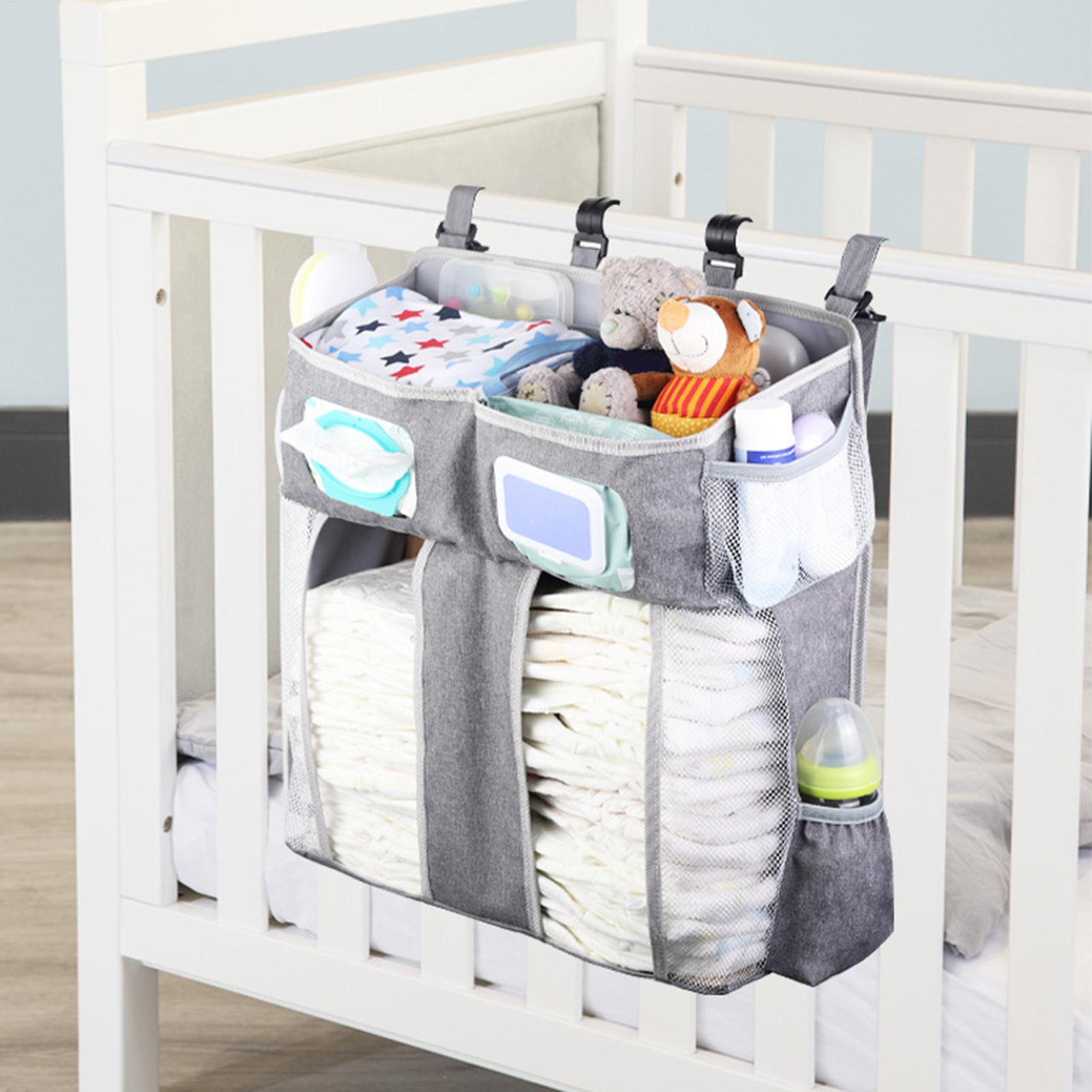 ぶら下げベビーベッド収納袋幼児必需品おむつおむつオーガナイザ - Baby Nursery Backpack のレビューと価格